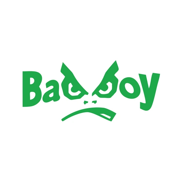Badboy Kötü Çocuk Sticker17x17 Cm Yeşil ürün görseli 1