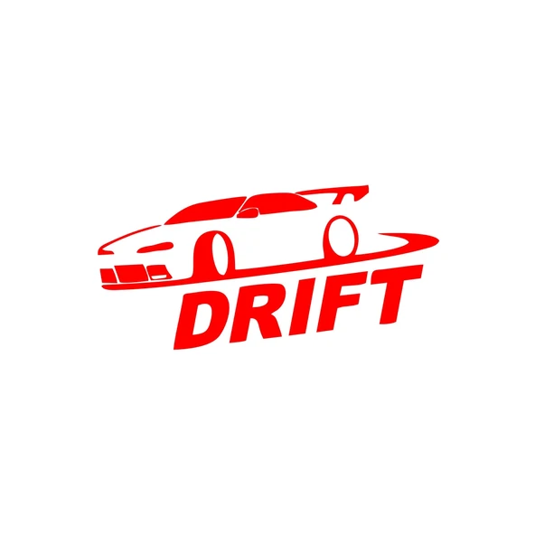 Drit Araba Sticker17x17 Cm Kırmızı ürün görseli 1