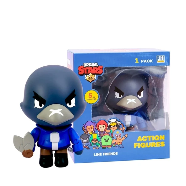 Brawl Stars Tekli Aksiyon Figürü - Crow ürün görseli 1