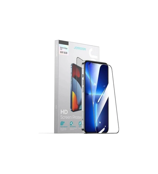Joyroom İphone 15 Plus Uyumlu HD Full Kaplayan Premium Ekran Koruyucu Cam ürün görseli 1