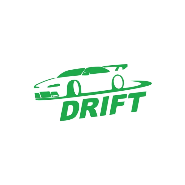 Drit Araba Sticker17x17 Cm Yeşil ürün görseli 1