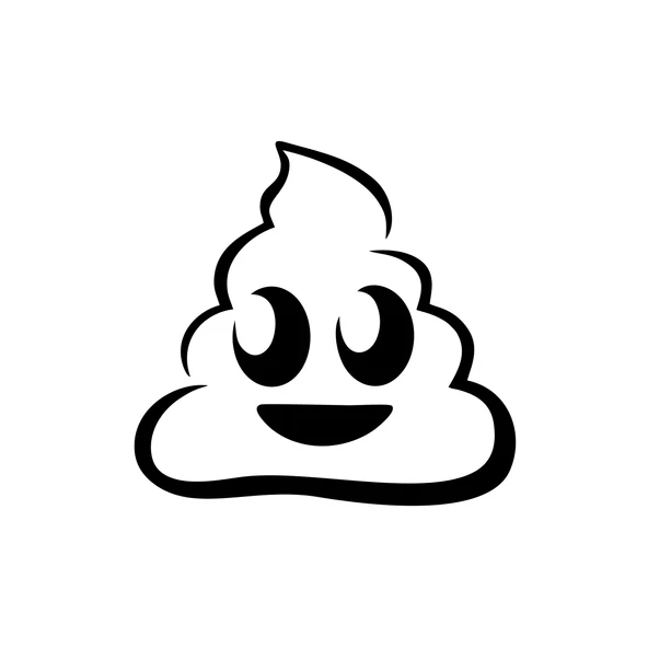 Sevimli Gülen B*k Emoji Sticker17x17 Cm Siyah ürün görseli 1