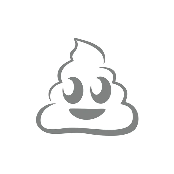 Sevimli Gülen B*k Emoji Sticker17x17 Cm Gri ürün görseli 1