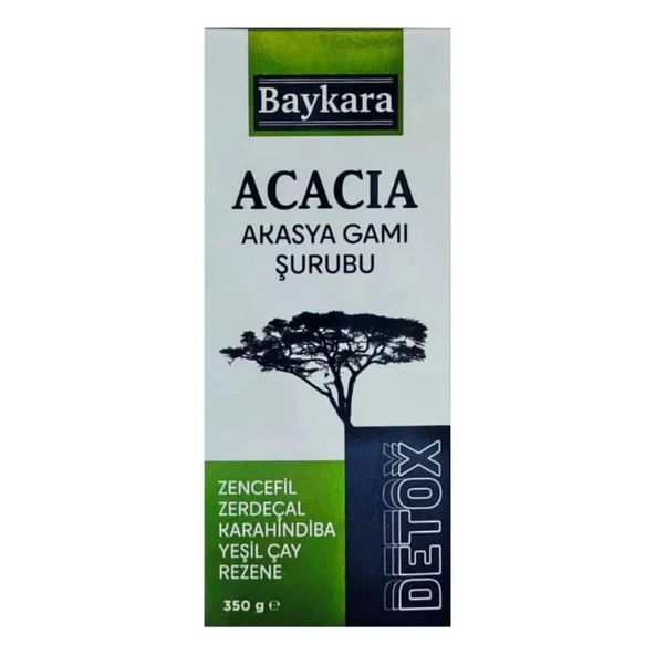 Baykara Acacia Akasya Gamı Şurubu 350 Gr (Detox Şurubu) ürün görseli 1