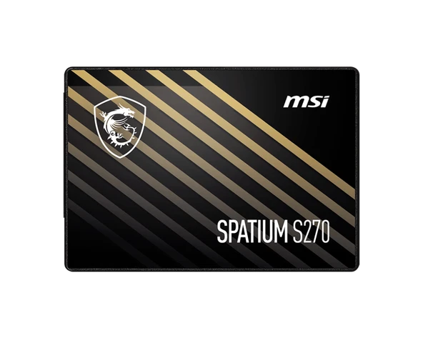 MSI SSD SPATIUM S270 SATA 2.5 960GB R500 W450 ürün görseli 1