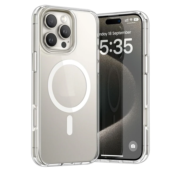 Gpack iPhone 16 Pro Max uyumlu Kılıf M-Safe Kablosuz Şarj Özellikli MPL Sert Mika ürün görseli 1