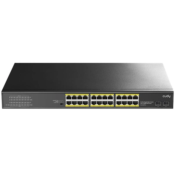 Cudy GS1028PS2 24 Port 10/100/1000 Mbps Gigabit Switch ürün görseli 1