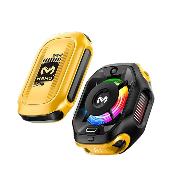 Memo CX12 Manyetik Rgb Oyun Soğutucu, Pubg Için Powerbankli Kablosuz Radyatör Fan ürün görseli 1