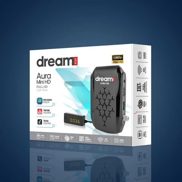 Dreamstar Aura Hd Mini Uydu Alıcısı ürün görseli 1