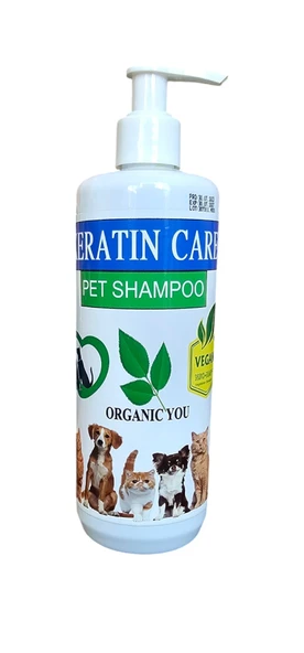 ORGANICYOU  ALWAG ALPENKRAUTER KERATIN CARE PET SHAMPOO VEGAN SİLİKONSUZ ürün görseli 1