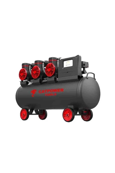 CATPOWER SESSİZ VE YAĞSIZ KOMPRASÖR 6HP 100LT ürün görseli 1