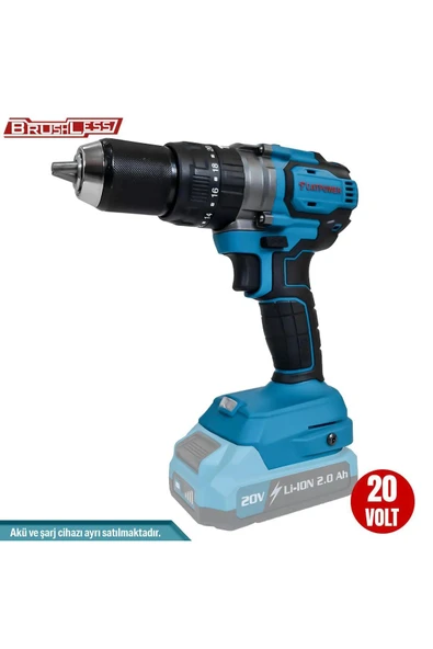 CATPOWER AKÜLÜ DARBELİ VİDALAMA Li-ion 70NM (MAKİNE) KÖMÜRSÜZ 13 MM ürün görseli 1