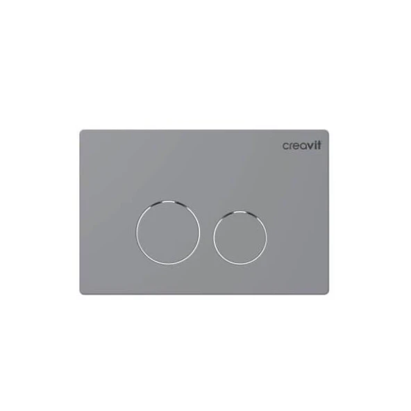 Creavit Mat Gri Rezervuar Kumanda Paneli GP9002.05 ürün görseli 1