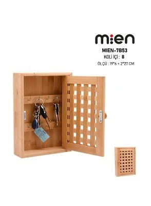 Mien-7B53 Bambu Anahtarlık Dolabı - Resim 3