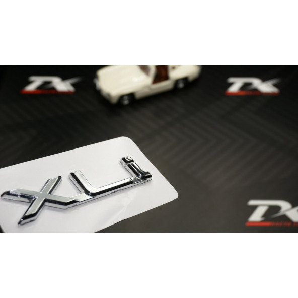 Toyota Corolla XLİ Bagaj Krom ABS 3M 3D Yazı Logo Amblem ürün görseli 1