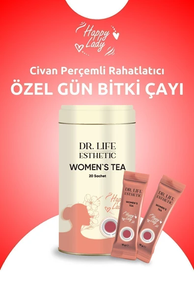 DR LİFE HAPPY LADY CİVAN PERÇEMLİ RAHATLATICI ÖZEL GÜN BİTKİ ÇAYI ürün görseli 1