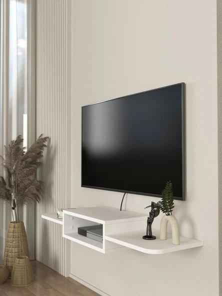 Dekorister Toby Tv Sehpası Beyaz 115 cm ürün görseli 1