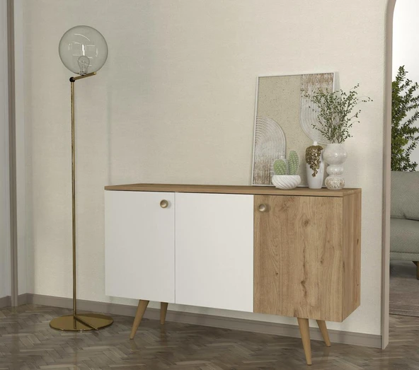 Dekorister Geo Konsol Beyaz - Sepet - Resim 2