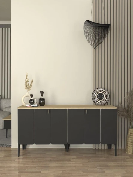 Pedro Konsol Antrasit - Rota 150cm ürün görseli 1