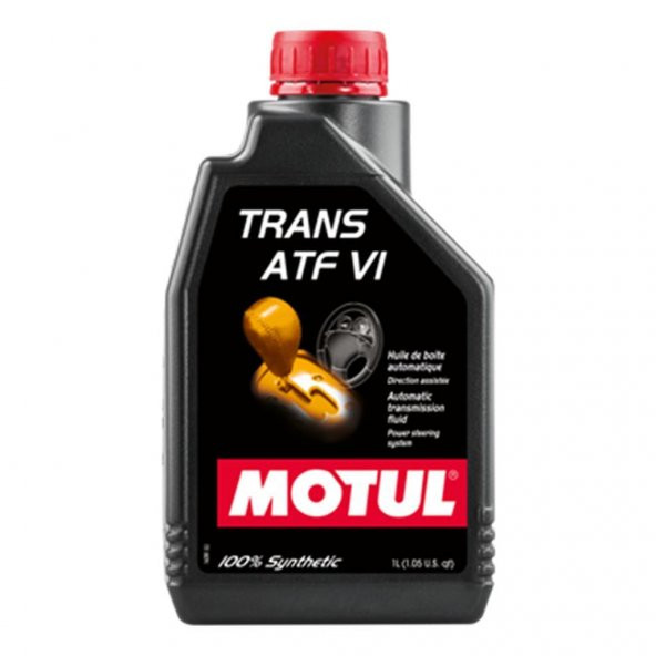Motul Trans ATF VI 1 Lt Dexron 6 Sarı Otomatik Şanzıman Yağı ürün görseli 1