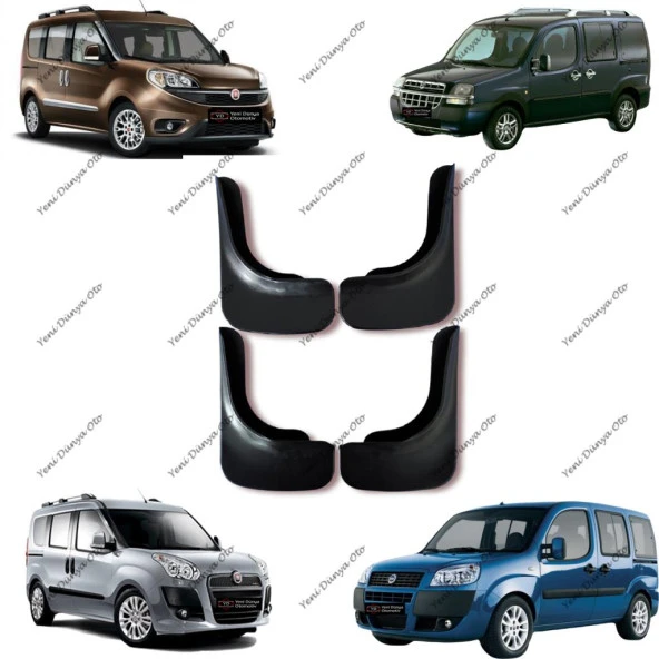 Fiat Doblo Model Araçlara Uyumlu 4lü Paçalık, Çamurluk, Tozluk U0DBLX001 ürün görseli 1