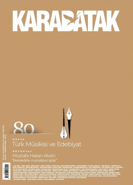 Karabatak Dergi 80.Sayı Mayıs-Haziran 2025 ürün görseli 1