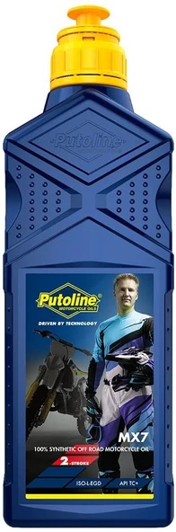 Putoline Mx7 2T Motor Yağı 1 lt 2 Zamanlı Tam Sentetik Motor Yağı ürün görseli 1