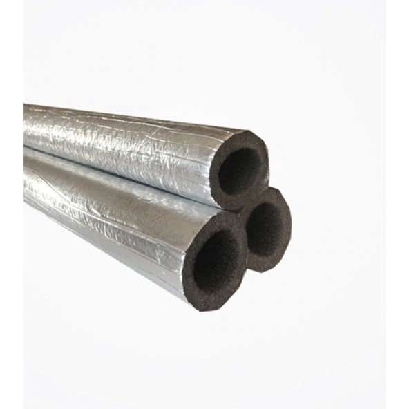 25 mm Alüminyum Folyo Kaplı Polietilen Boru BORU IZOLASYONU 28mm  3/4 ürün görseli 1