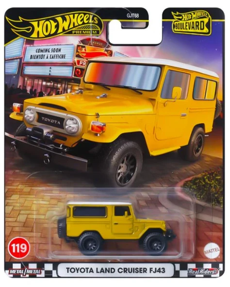 Hot Wheels Boulevard Premium Araçlar Toyota Land Cruiser FJ43 ürün görseli 1