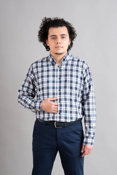 MUGİ CEPLİ RAHAT KESİM MEVSİMLİK ERKEK GÖMLEK ürün görseli 1
