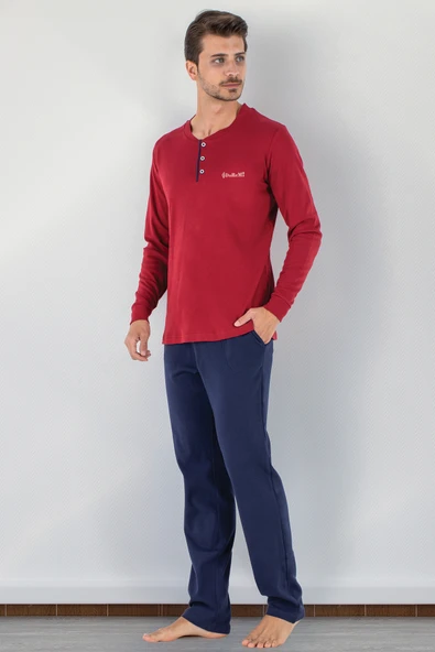 DoReMi 2 Parça Erkek Soft Doğal Pamuk Pijama Takımı ürün görseli 1