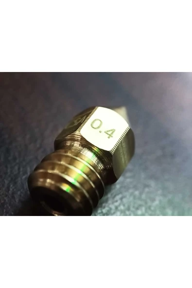 CSA Mist  Csa 3d Yazıcı Mk8 Nozzle 0.4mm 10 Adet ürün görseli 1