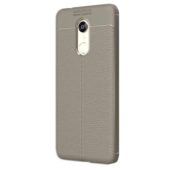 Gpack Xiaomi RedMi 5 Plus Kılıf Niss Silikon Deri Görünümlü ürün görseli 1