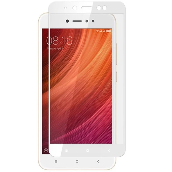 Gpack Xiaomi RedMi Note 5A Full Kapatan Renkli Cam ürün görseli 1