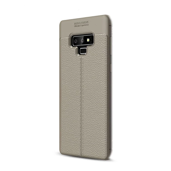 Gpack Samsung Galaxy Note 9 Kılıf Niss Deri Görünüm Silikon ürün görseli 1