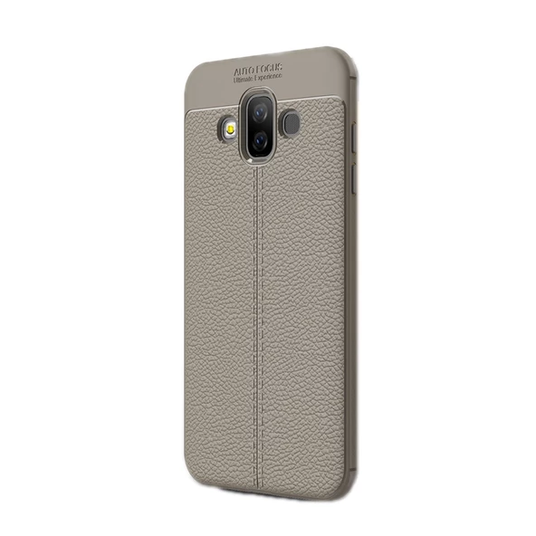Gpack Samsung Galaxy J7 Duo Kılıf Niss Silikon Deri Dokunuşlu ürün görseli 1