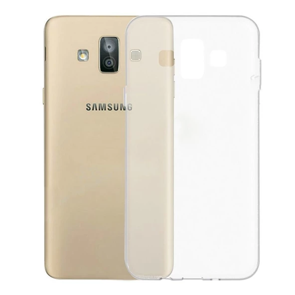 Gpack Samsung Galaxy J7 Duo Kılıf 02 mm Silikon SilikonNano Glass ürün görseli 1