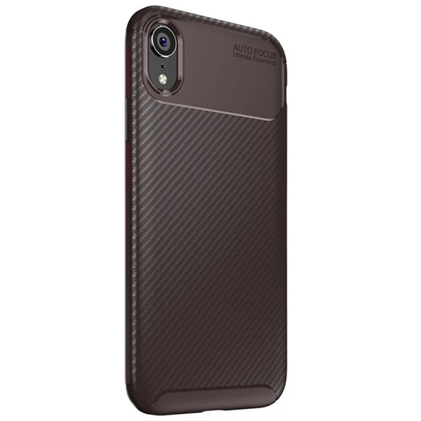 Gpack Apple iPhone XR Kılıf Negro Karbon Dizayn Silikon  Nano ürün görseli 1