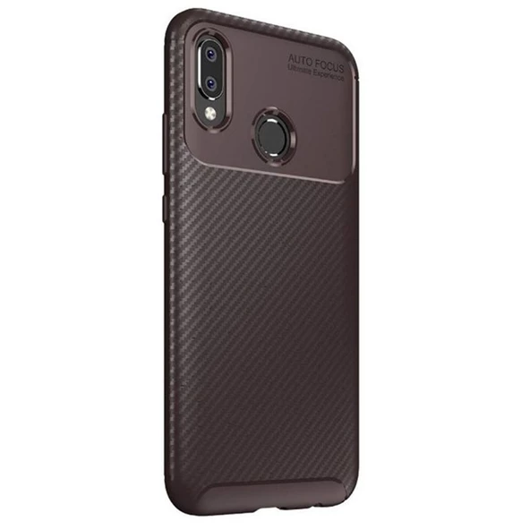 Gpack Huawei P Smart Plus Kılıf Negro Karbon Dizayn Silikon ürün görseli 1