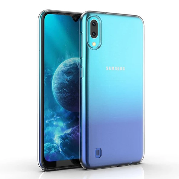 Gpack Samsung Galaxy M10 Kılıf 02 mm Silikon İnce Arka Kapak ürün görseli 1