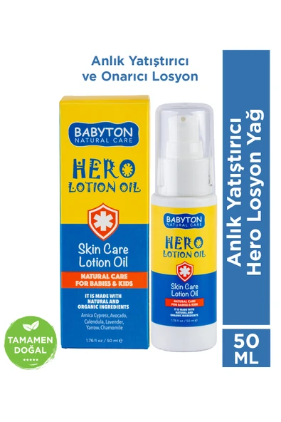 Anlık Yatıştırıcı Hero Losyon Yağ 50 ml ürün görseli 1