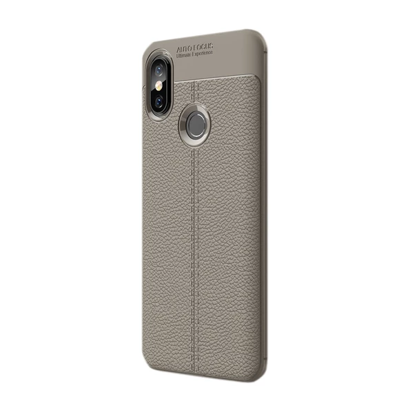 Gpack Xiaomi Redmi 6 Pro Kılıf Niss Silikon Deri Görünümlü ürün görseli 1