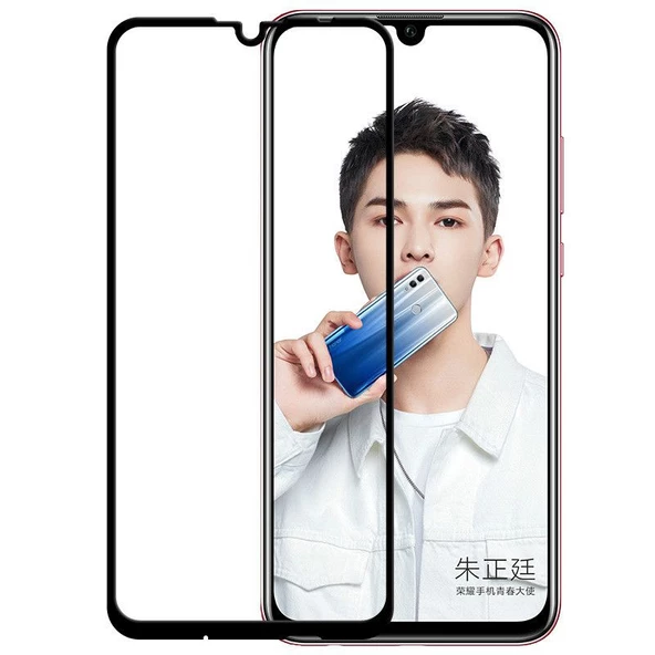 Gpack Huawei P Smart 2019 Ekran Koruyucu Full Kapatan Renkli Cam ürün görseli 1
