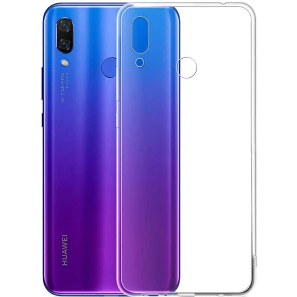 Gpack Huawei Y9 2019 Kılıf 02 mm Silikon İnce Arka Kapak ürün görseli 1