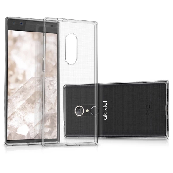 Gpack Alcatel 5 Kılıf 02 mm Silikon İnce Arka Kapak ürün görseli 1