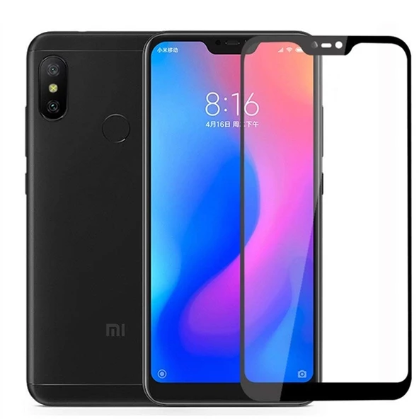Gpack Xiaomi Redmi Note 6 Pro Full Kapatan Renkli Cam ürün görseli 1