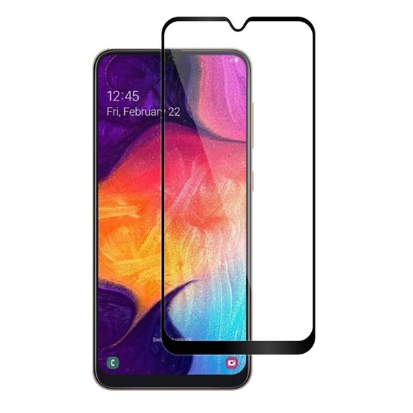 Gpack Samsung Galaxy A50 Full Kapatan Renkli Cam Tam Koruma ürün görseli 1