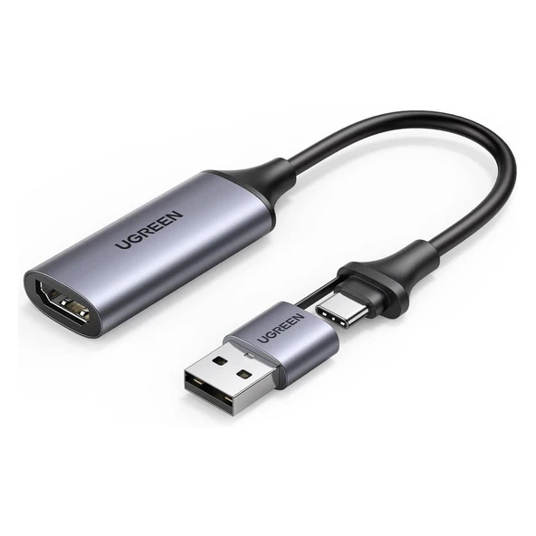 UGREEN 40189 CM489 1080P 30Hz USB Type-C Video Capture Kart HDMI Görüntü Yakalama Kartı ürün görseli 1