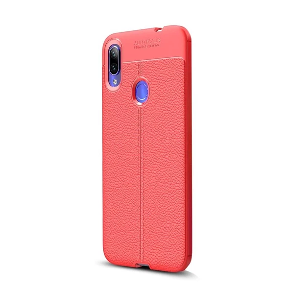 Gpack Xiaomi RedMi Note 7 Kılıf Niss Silikon Deri Görünümlü ürün görseli 1