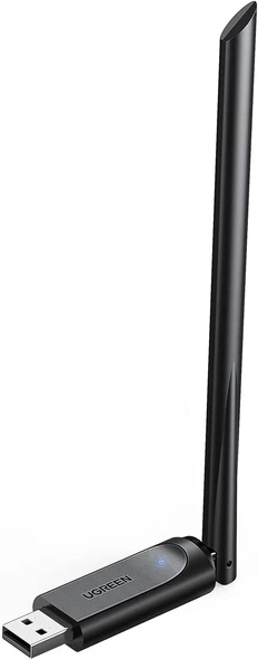 UGREEN 90339 CM496 AC650 5GHz 433Mbps / 2.4GHz 200Mbps Dual Band USB 2.0 Wi-Fi Adaptör ürün görseli 1